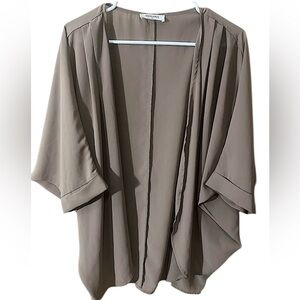 Zenana NWOT Cocoon Cardigan in Mocha Size S. Oversized.